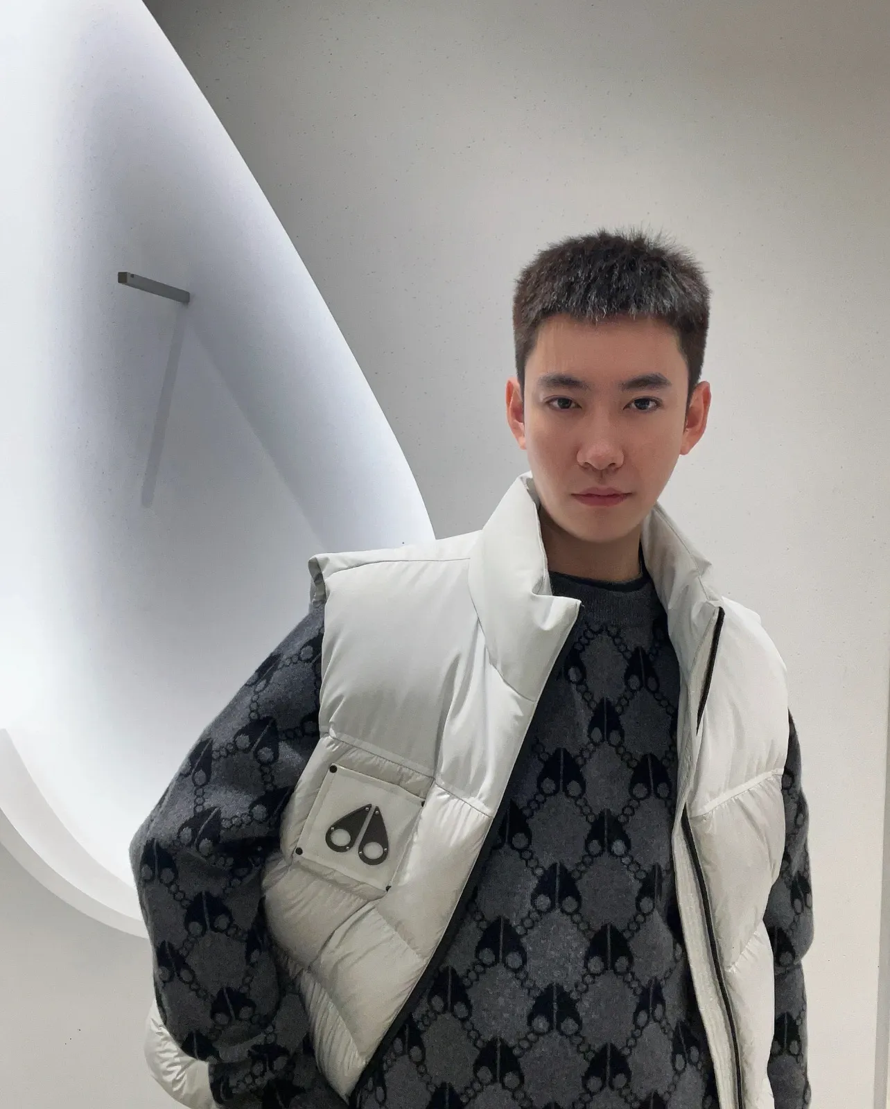 Victory Peak Glossy Down Gilet D40022564 — view 7
