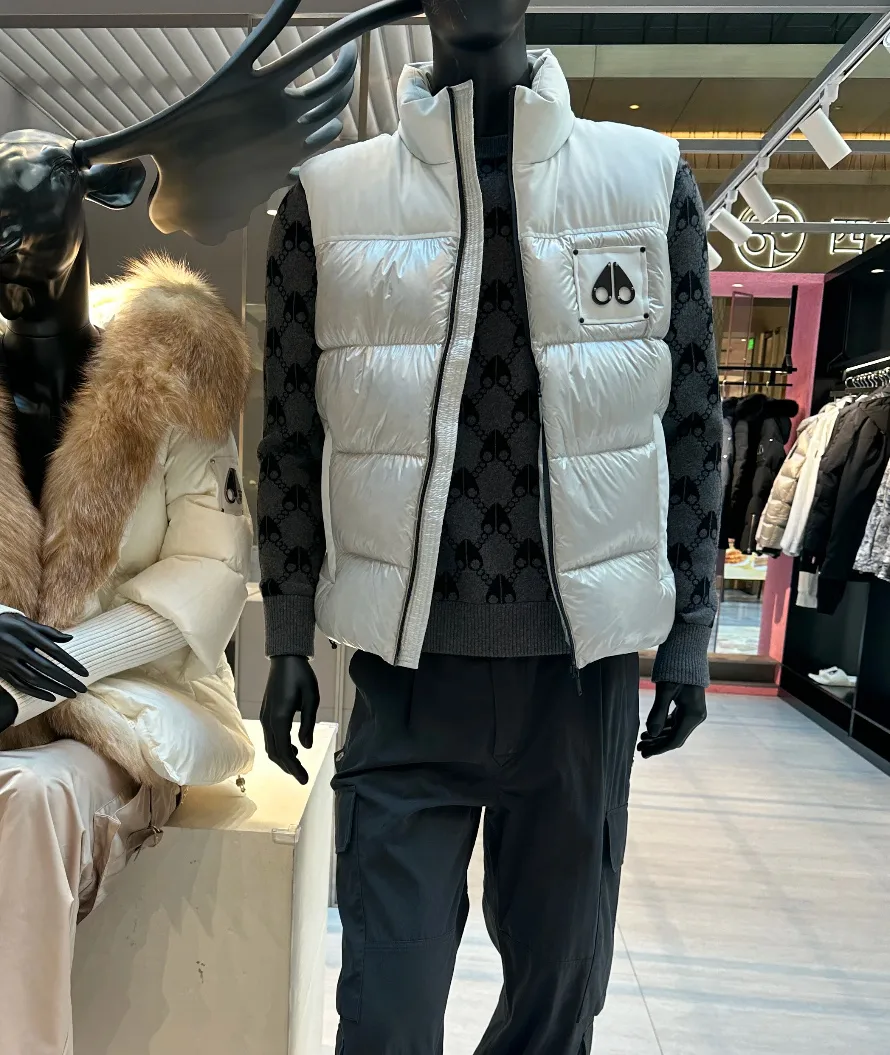 Victory Peak Glossy Down Gilet D40022564 — view 8
