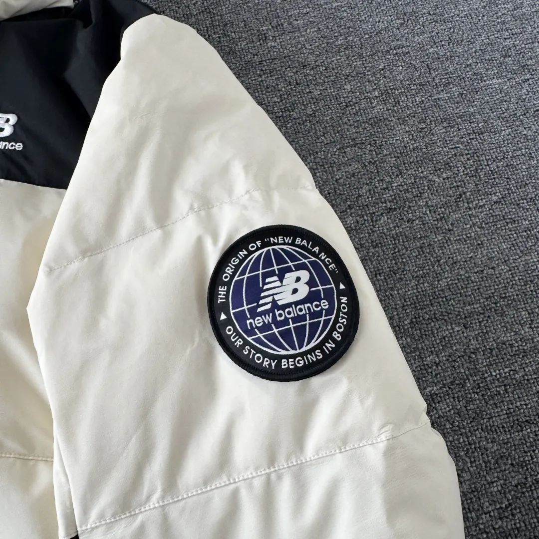 New Balance Hooded Down Puffer Jacket D40023488 — view 6