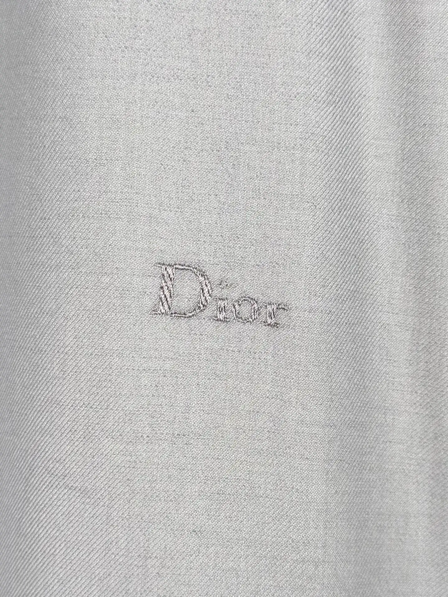 Dior Embroidered Wool-Blend Harrington Jacket D40020095 — view 7
