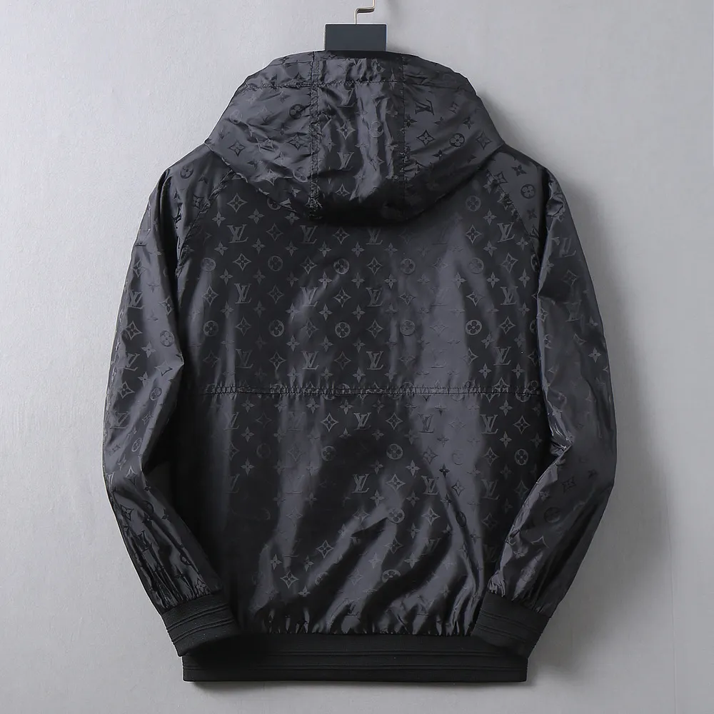 Monogram Jacquard Hooded Windbreaker Jacket D40023350 — view 2