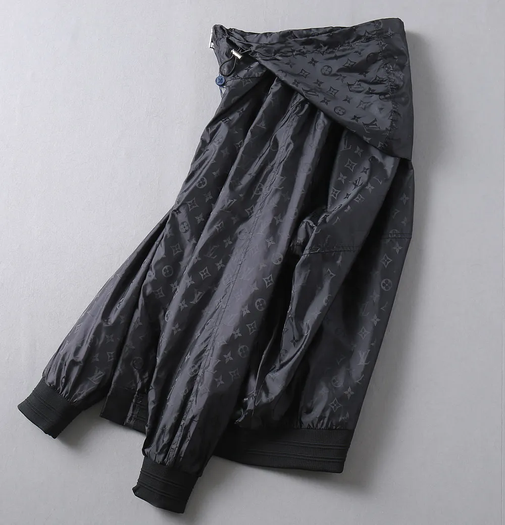 Monogram Jacquard Hooded Windbreaker Jacket D40023350 — view 4