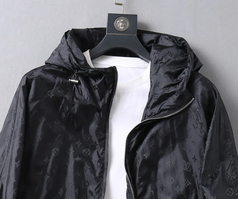 Monogram Jacquard Hooded Windbreaker Jacket D40023350 — view 5