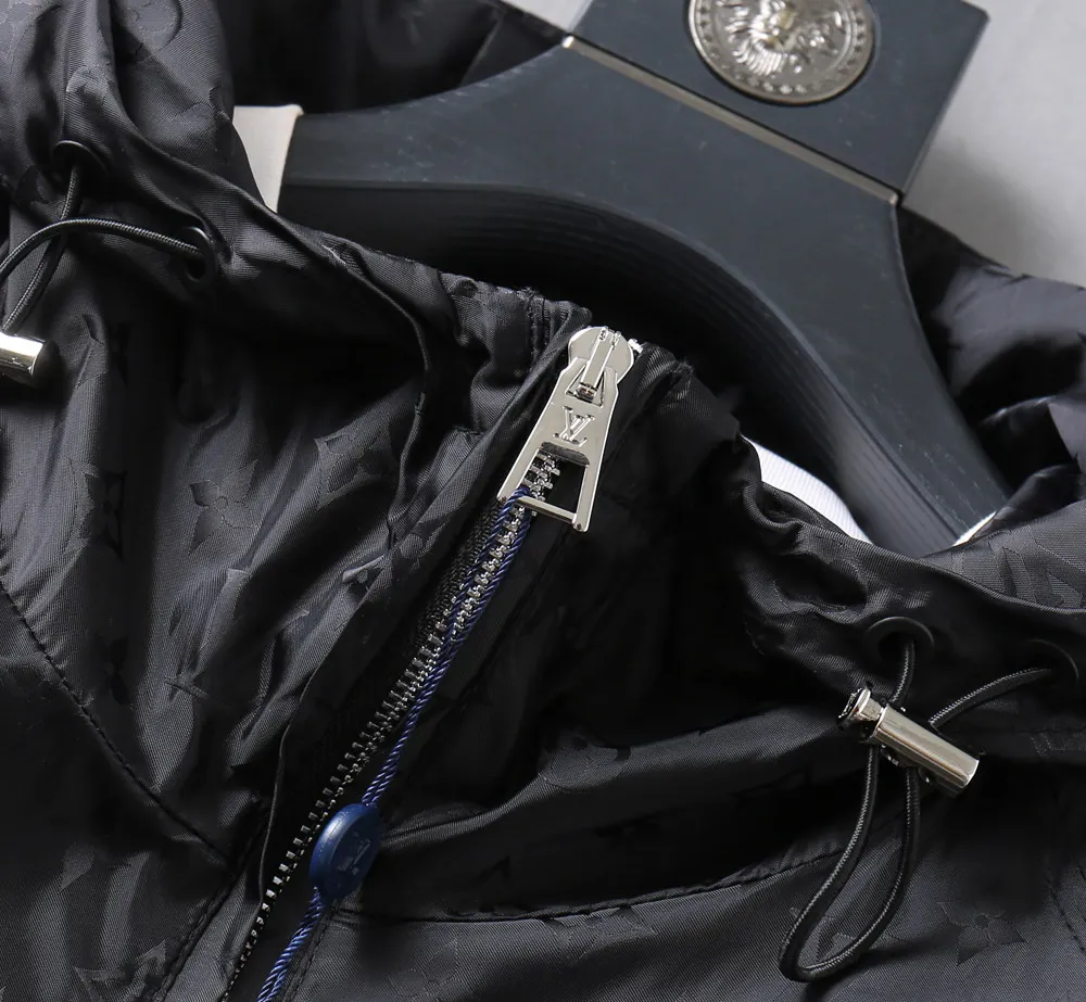 Monogram Jacquard Hooded Windbreaker Jacket D40023350 — view 6