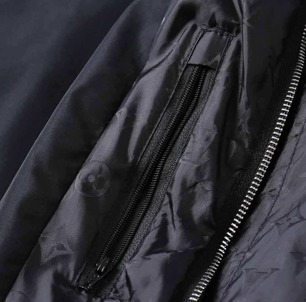 Monogram Jacquard Hooded Windbreaker Jacket D40023350 — view 12