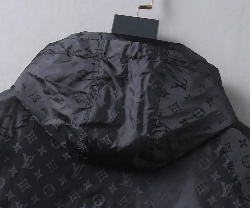 Monogram Jacquard Hooded Windbreaker Jacket D40023350 — view 13