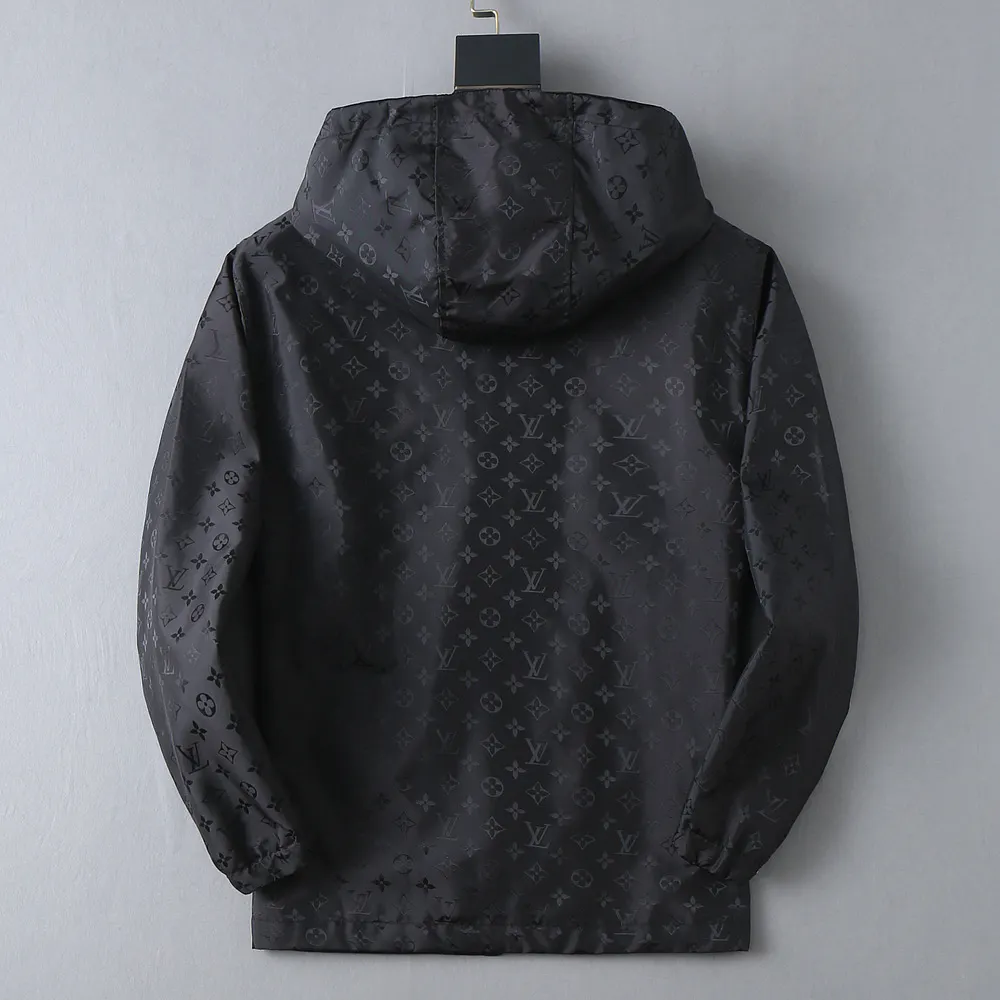 Monogram Jacquard Hooded Windbreaker Jacket D40023326 — view 2