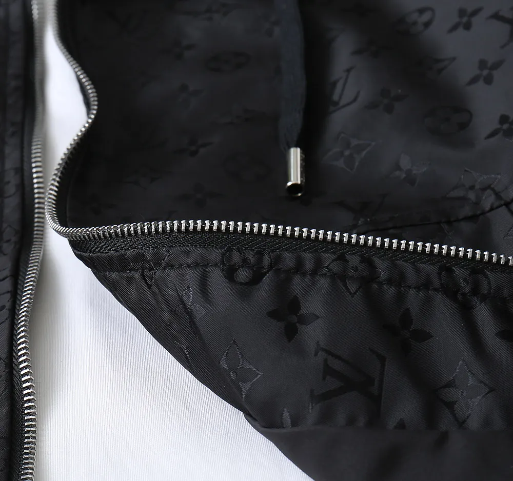 Monogram Jacquard Hooded Windbreaker Jacket D40023326 — view 11