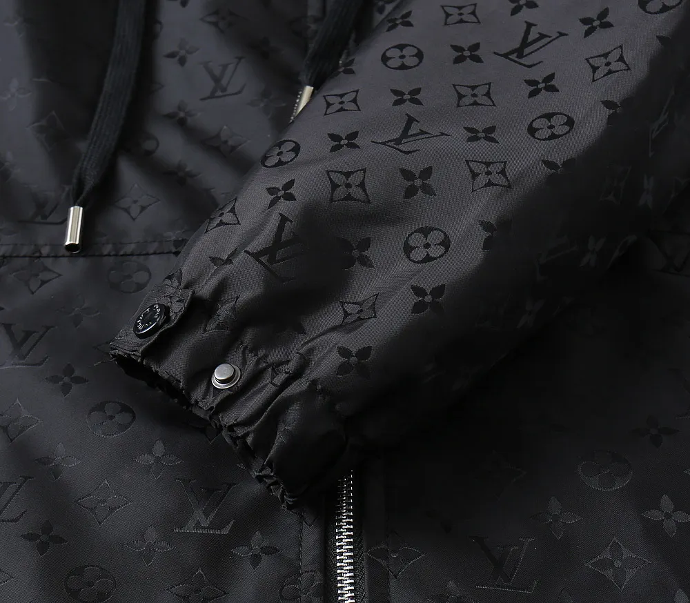 Monogram Jacquard Hooded Windbreaker Jacket D40023326 — view 13