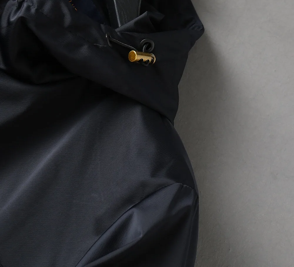 Logo Patch Hooded Bomber Jacket D40023329 — view 8