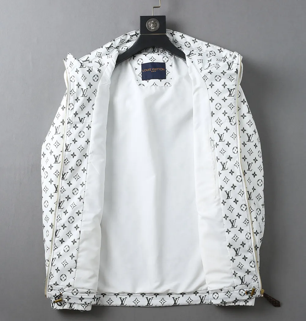 Monogram Print Hooded Windbreaker Jacket D40023321 — view 3