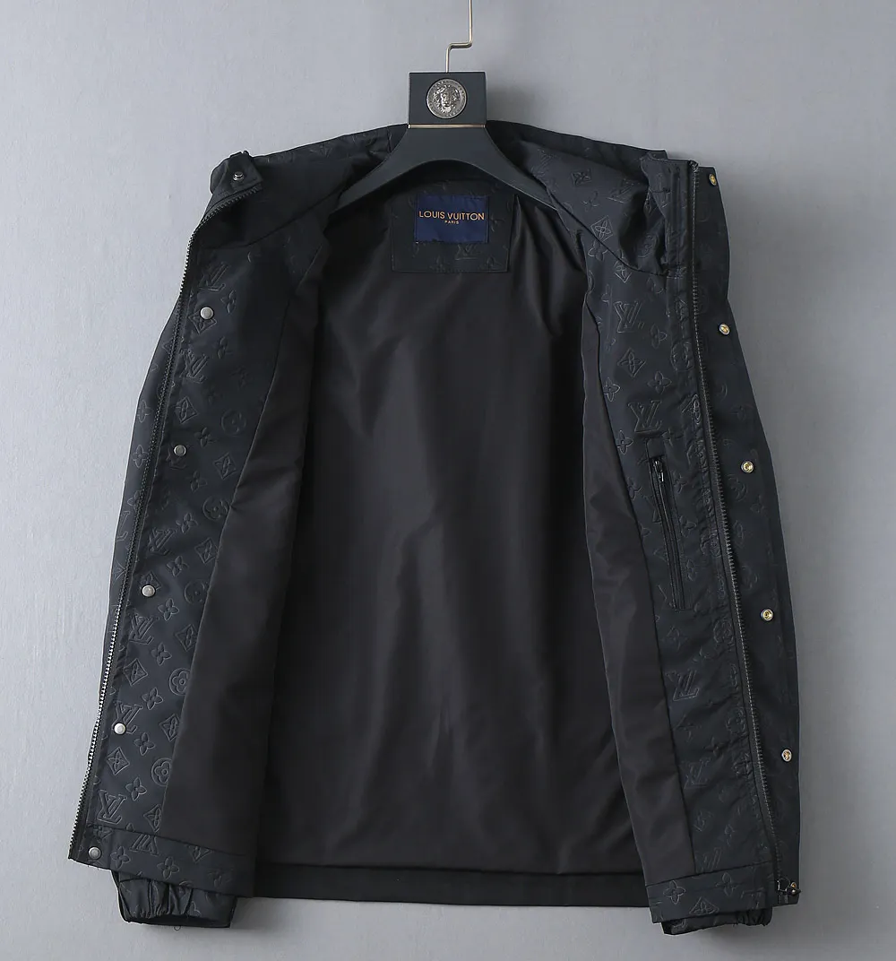 Monogram Embossed Hooded Jacket D40023317 — view 3