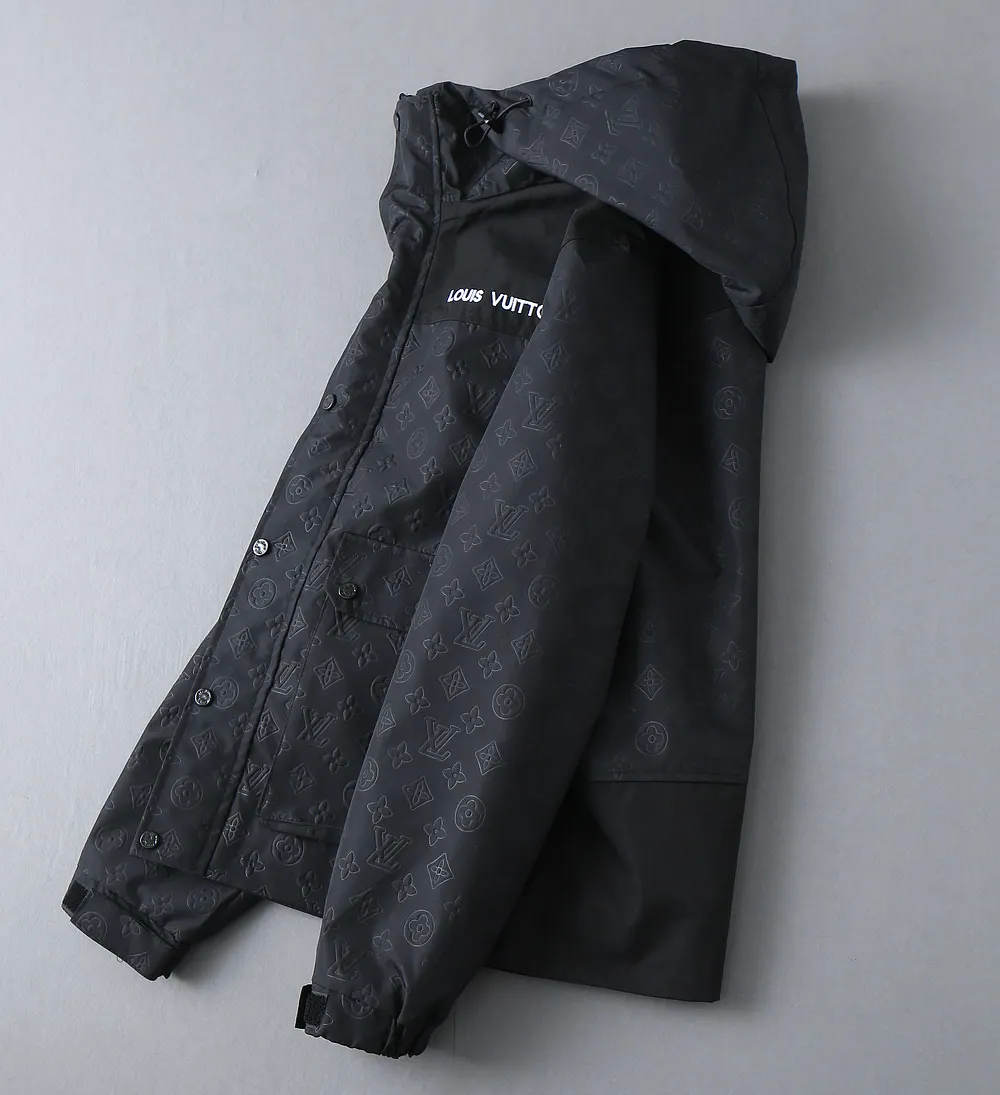 Monogram Embossed Hooded Jacket D40023317 — view 4