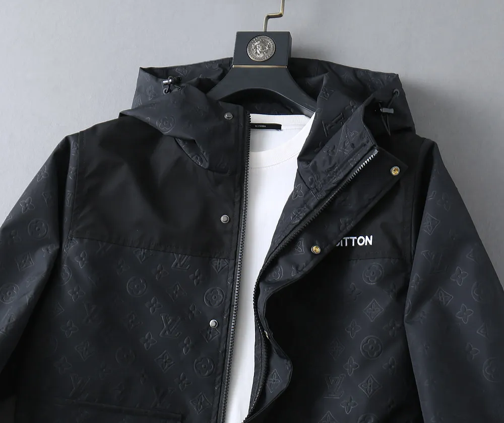 Monogram Embossed Hooded Jacket D40023317 — view 5