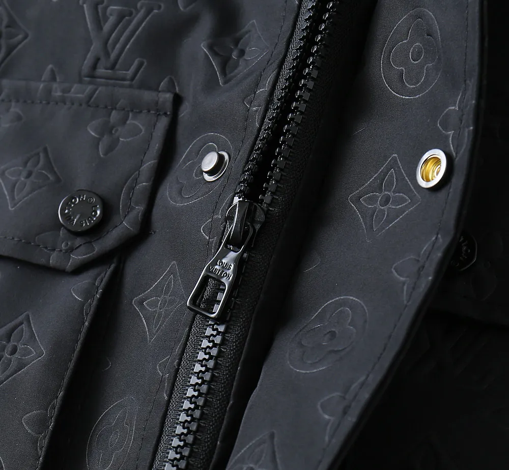 Monogram Embossed Hooded Jacket D40023317 — view 7