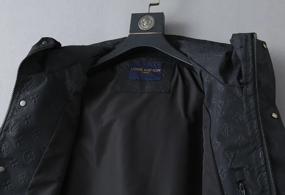 Monogram Embossed Hooded Jacket D40023317 — view 8