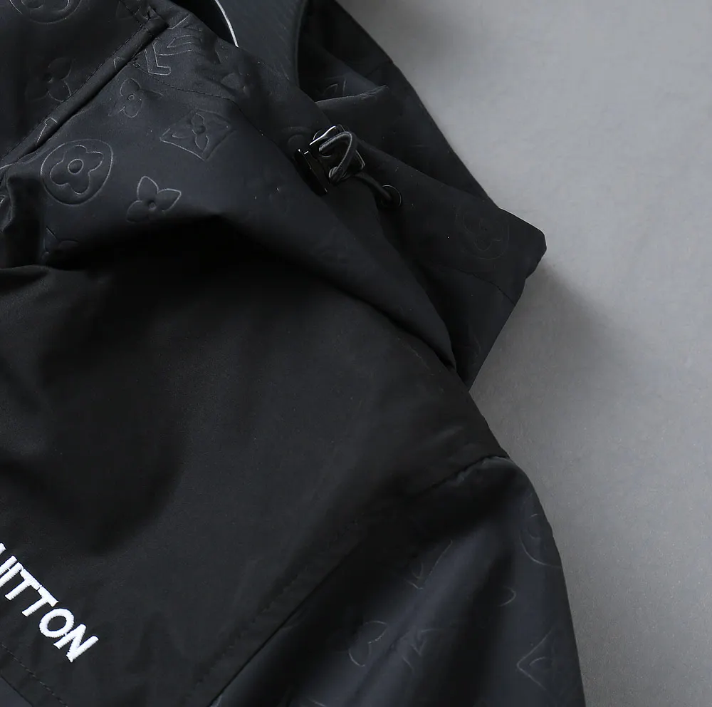 Monogram Embossed Hooded Jacket D40023317 — view 9