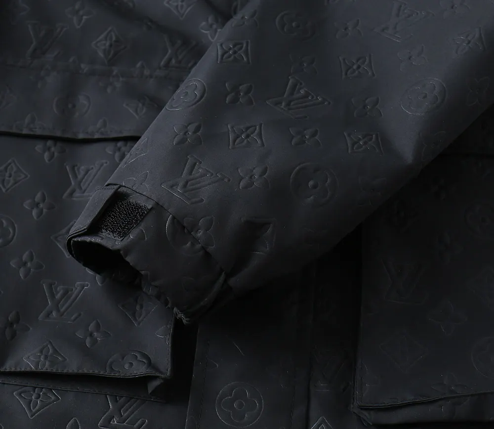 Monogram Embossed Hooded Jacket D40023317 — view 13