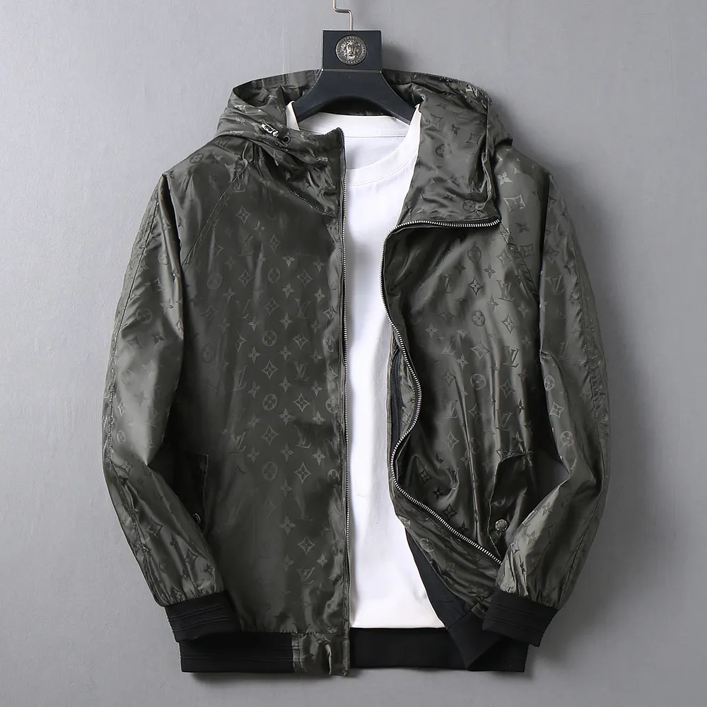 Monogram Hooded Windbreaker Jacket D40023349