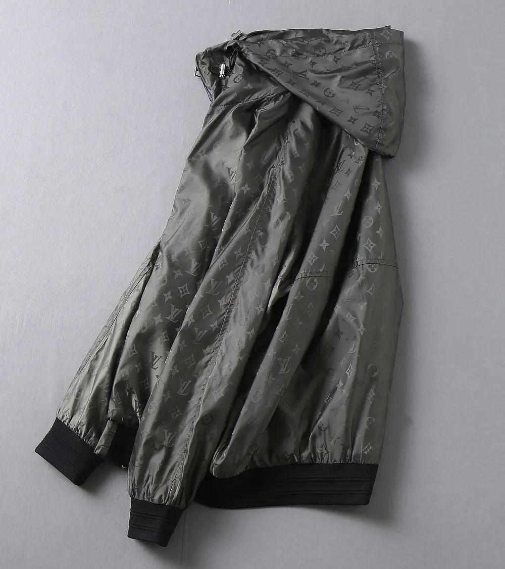 Monogram Hooded Windbreaker Jacket D40023349 — view 4