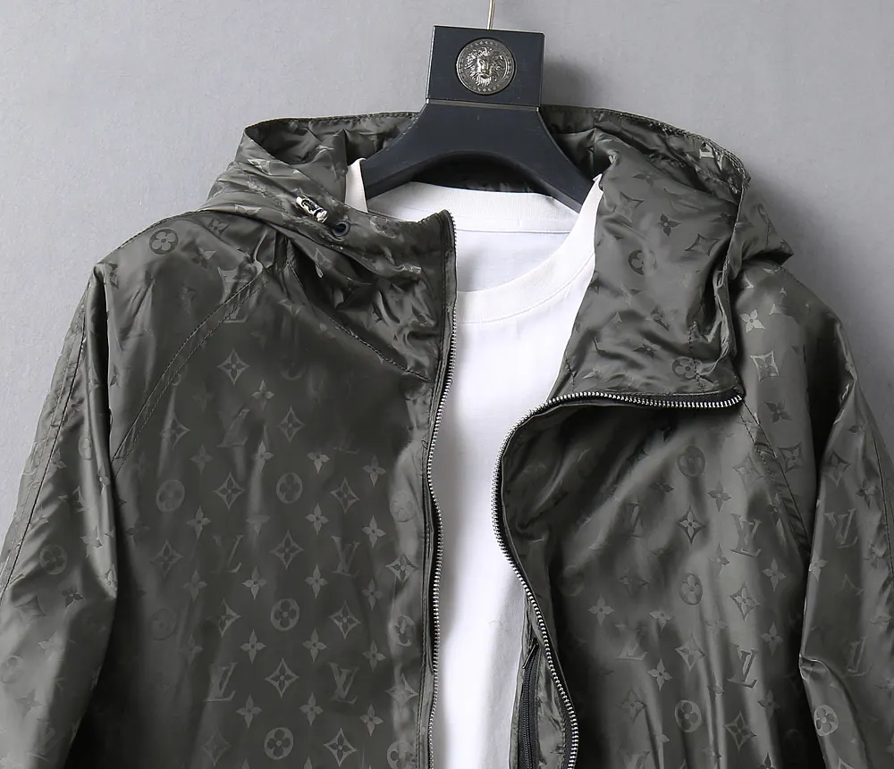 Monogram Hooded Windbreaker Jacket D40023349 — view 5