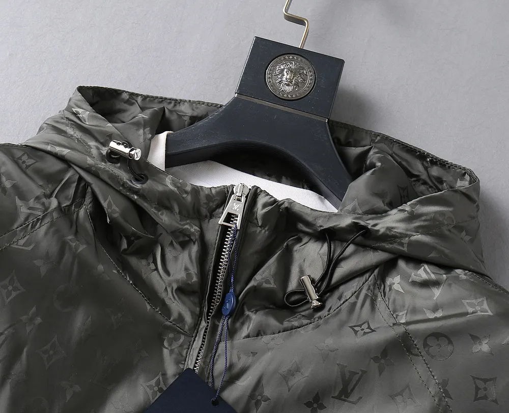 Monogram Hooded Windbreaker Jacket D40023349 — view 6