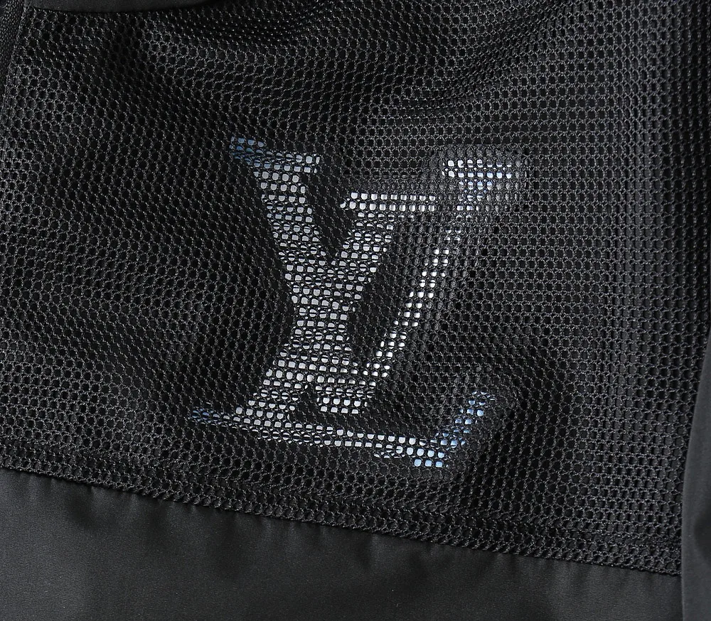 Mesh-Panel Hooded Windbreaker Jacket D40023346 — view 6