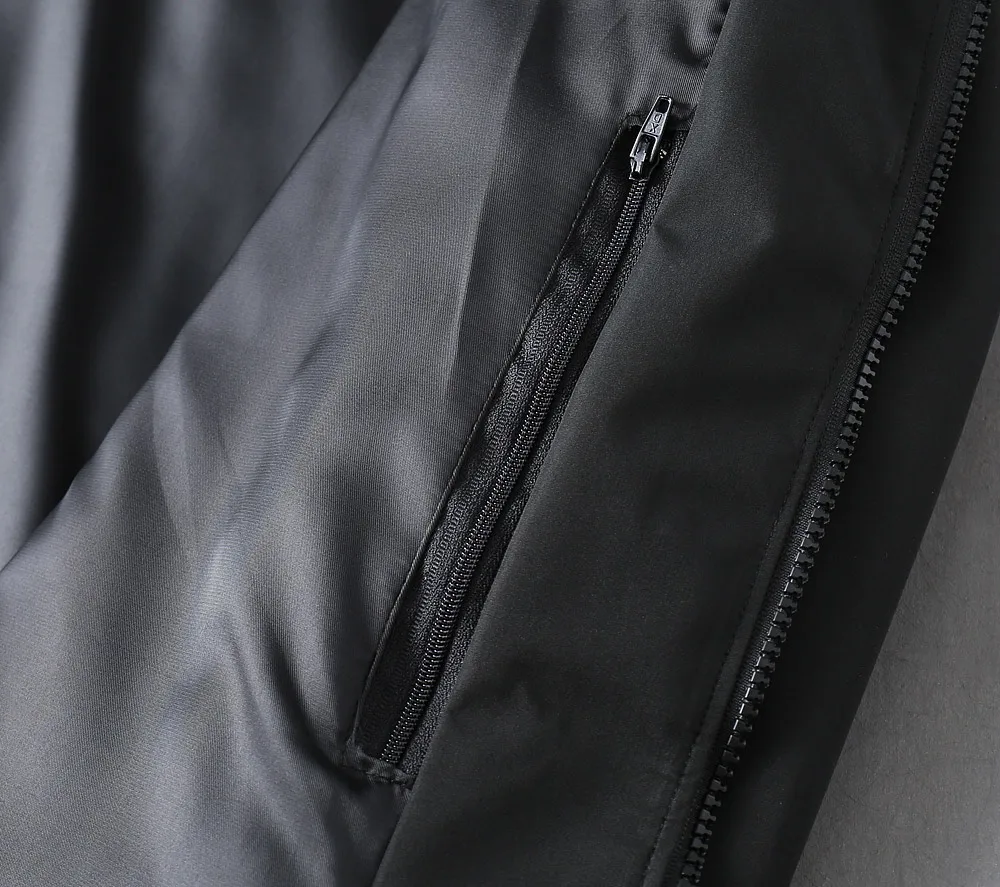 Mesh-Panel Hooded Windbreaker Jacket D40023346 — view 12