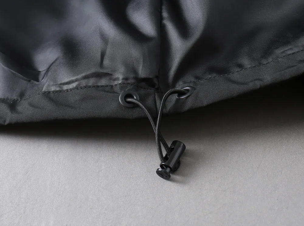 Mesh-Panel Hooded Windbreaker Jacket D40023346 — view 13