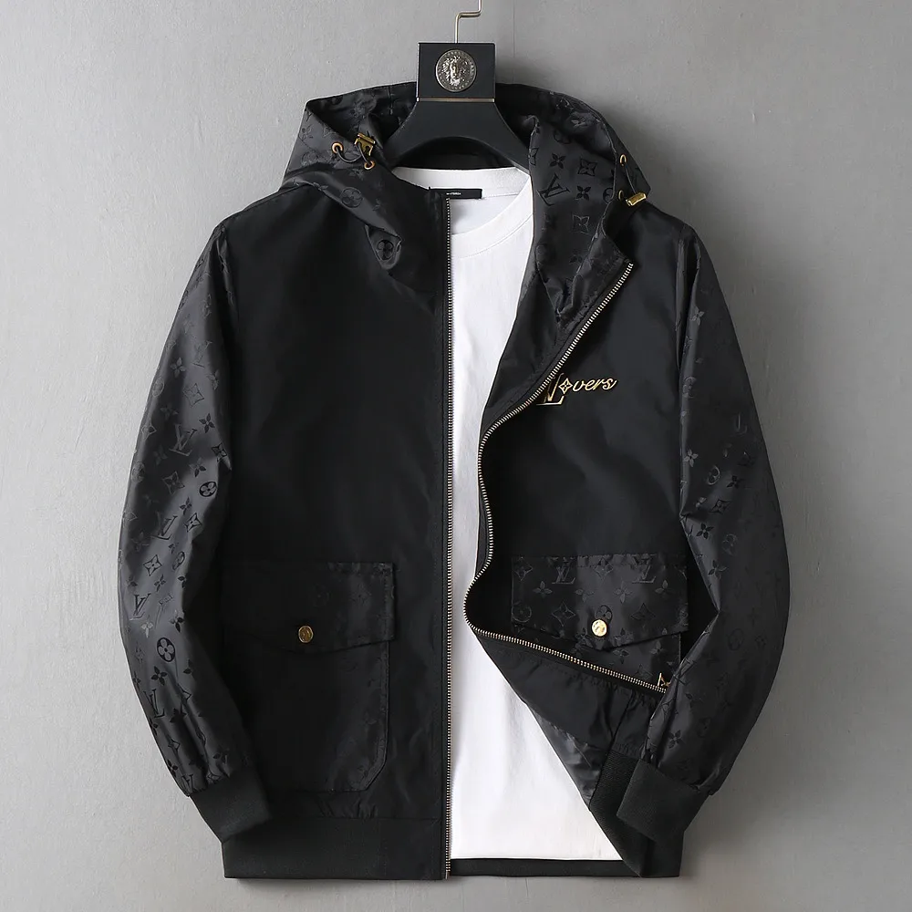 Monogram Hooded Windbreaker Jacket D40023354