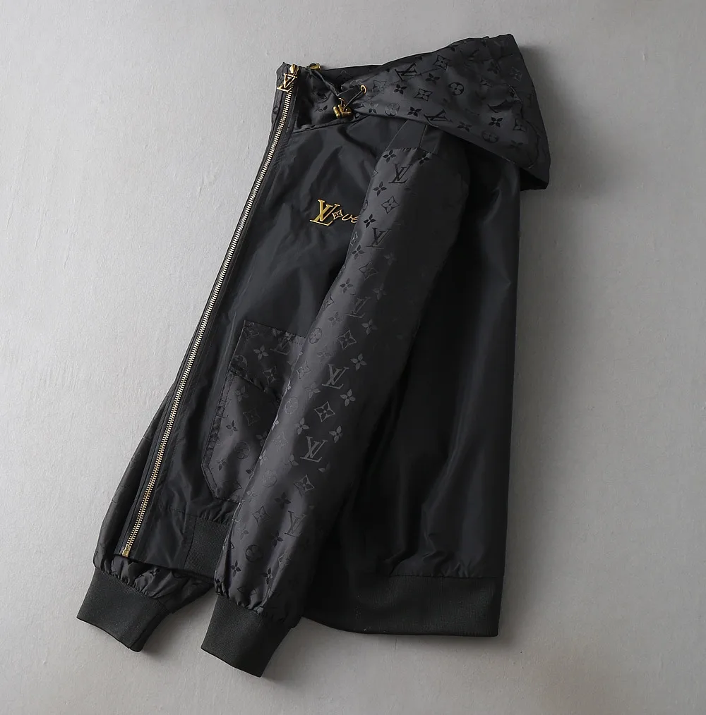 Monogram Hooded Windbreaker Jacket D40023354 — view 4