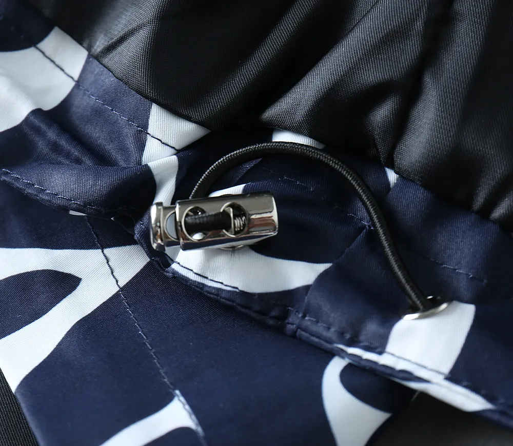 Monogram Print Hooded Windbreaker Jacket D40023340 — view 8