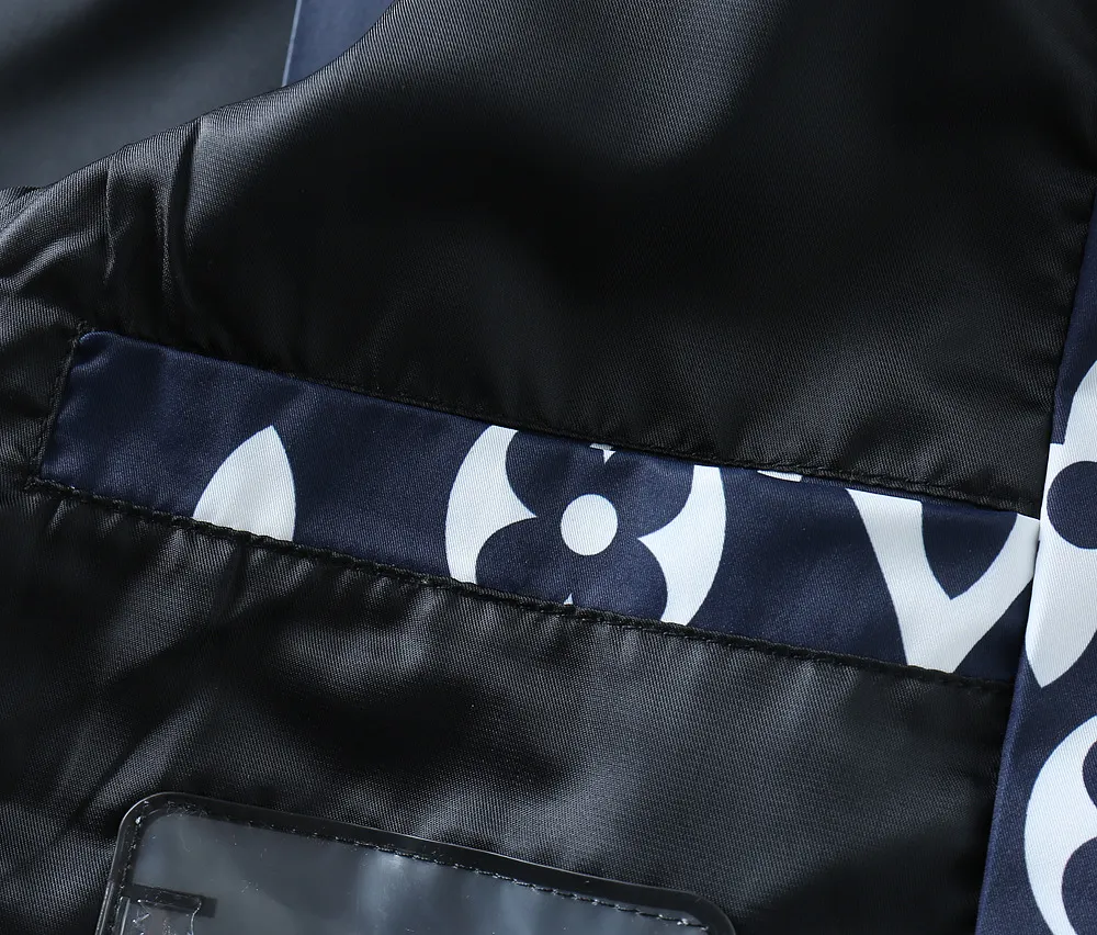 Monogram Print Hooded Windbreaker Jacket D40023340 — view 10