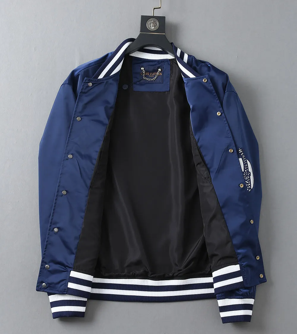 Logo Patch Varsity Bomber Jacket D40023319 — view 3