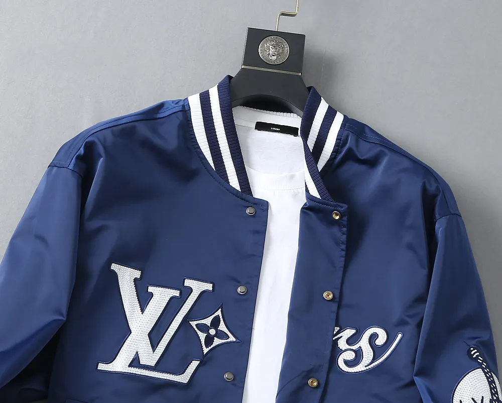 Logo Patch Varsity Bomber Jacket D40023319 — view 5