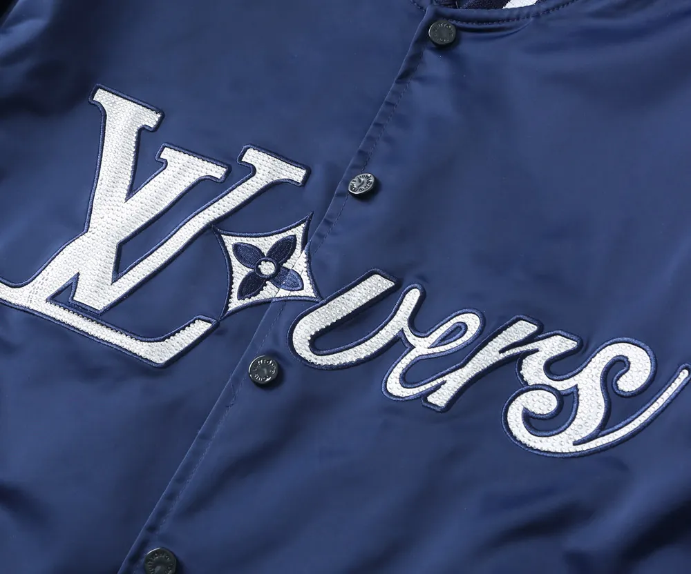 Logo Patch Varsity Bomber Jacket D40023319 — view 6