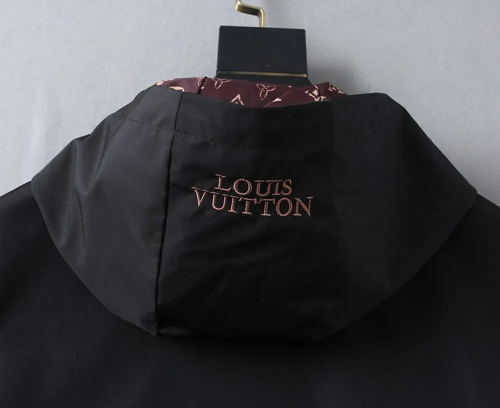 Monogram Lined Hooded Windbreaker Jacket D40023316 — view 20