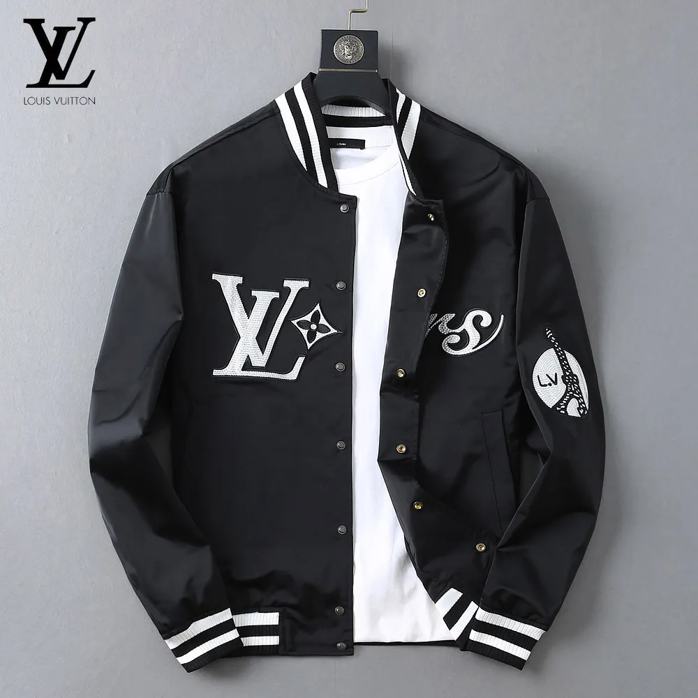 Logo Embroidered Varsity Bomber Jacket D40023320