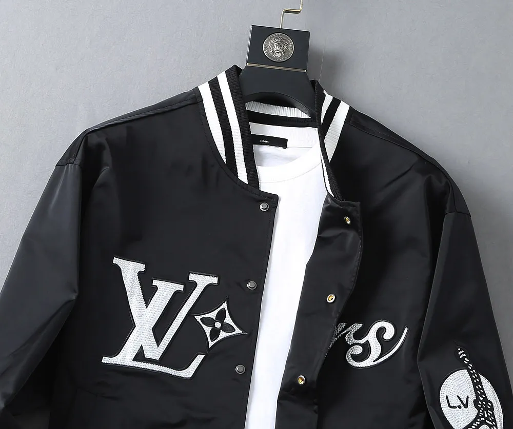 Logo Embroidered Varsity Bomber Jacket D40023320 — view 5