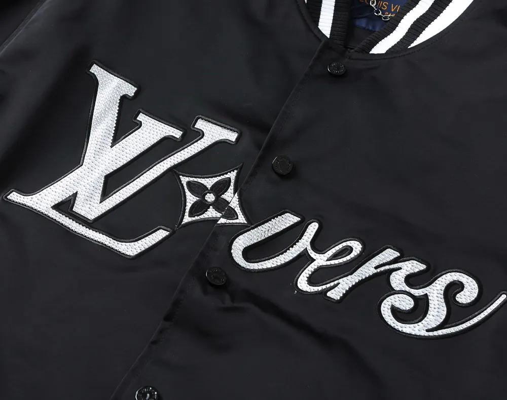Logo Embroidered Varsity Bomber Jacket D40023320 — view 6