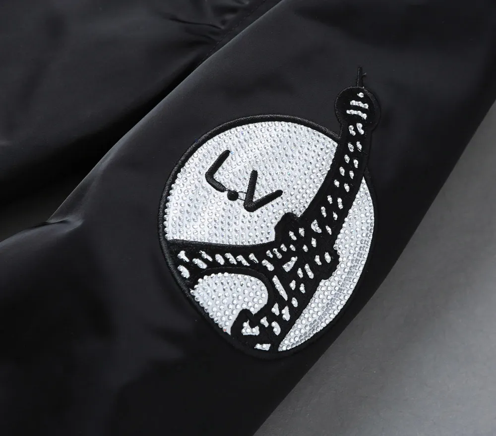 Logo Embroidered Varsity Bomber Jacket D40023320 — view 7