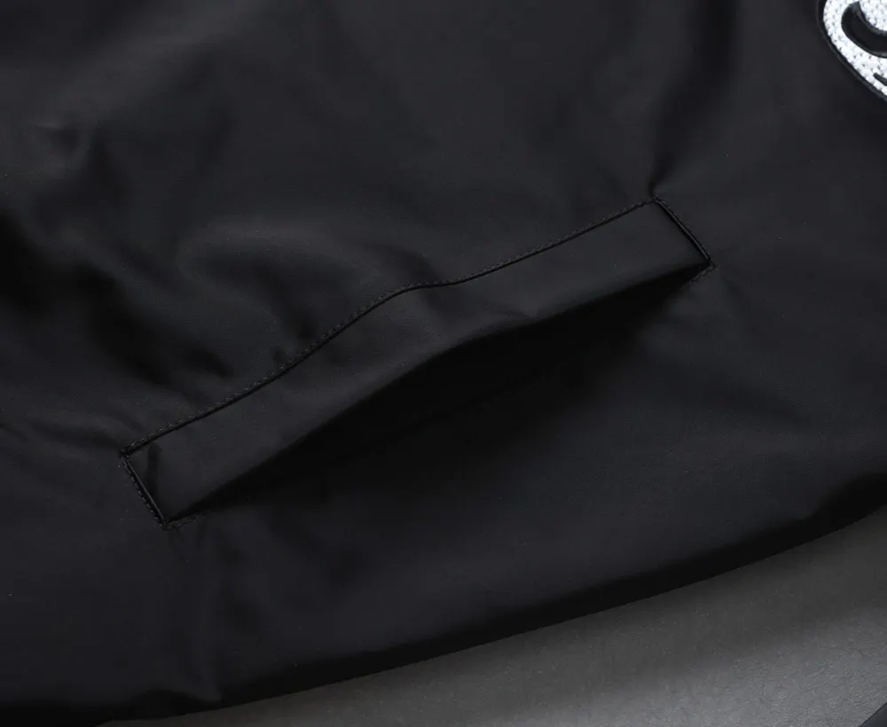Logo Embroidered Varsity Bomber Jacket D40023320 — view 13