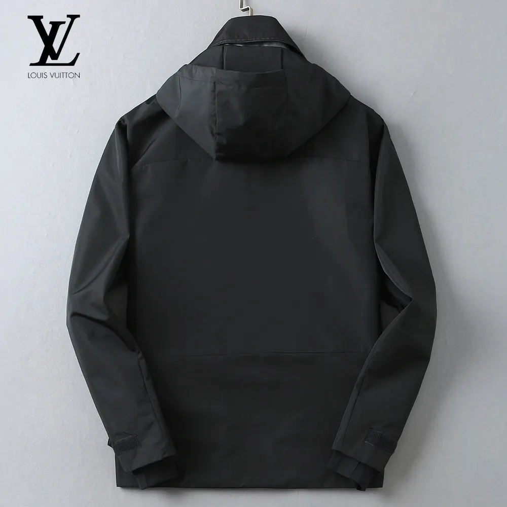 Hooded Technical Shell Jacket D40023331 — view 2