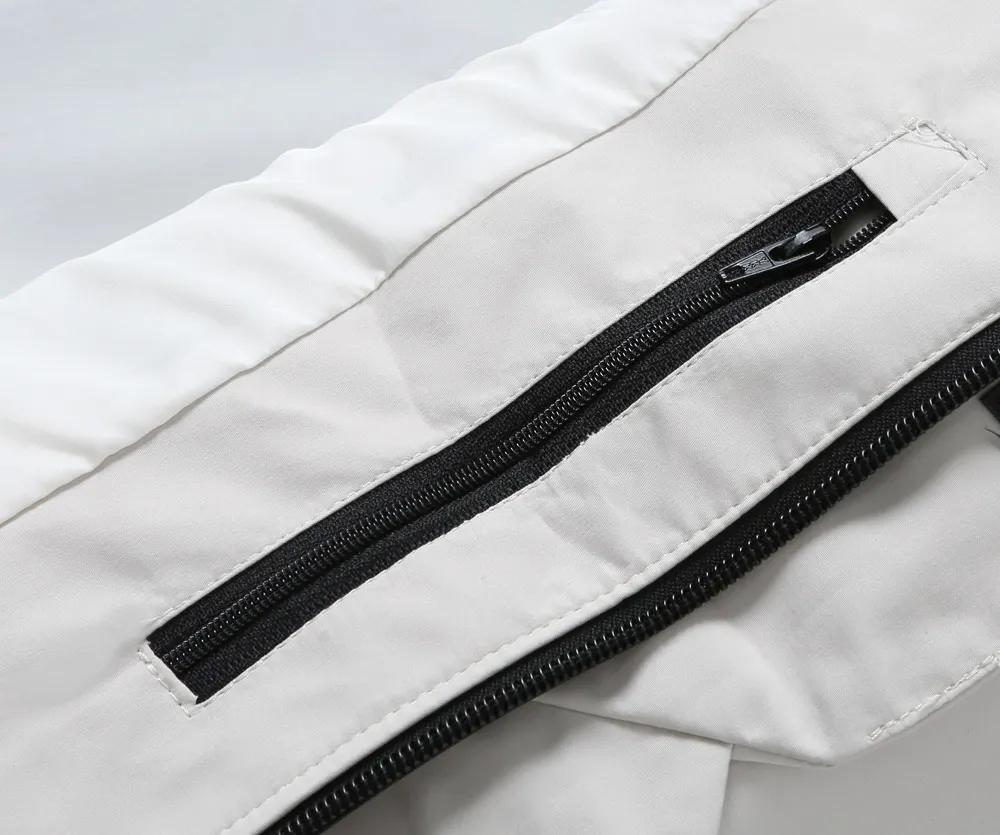 Hooded Technical Windbreaker Jacket D40023330 — view 13