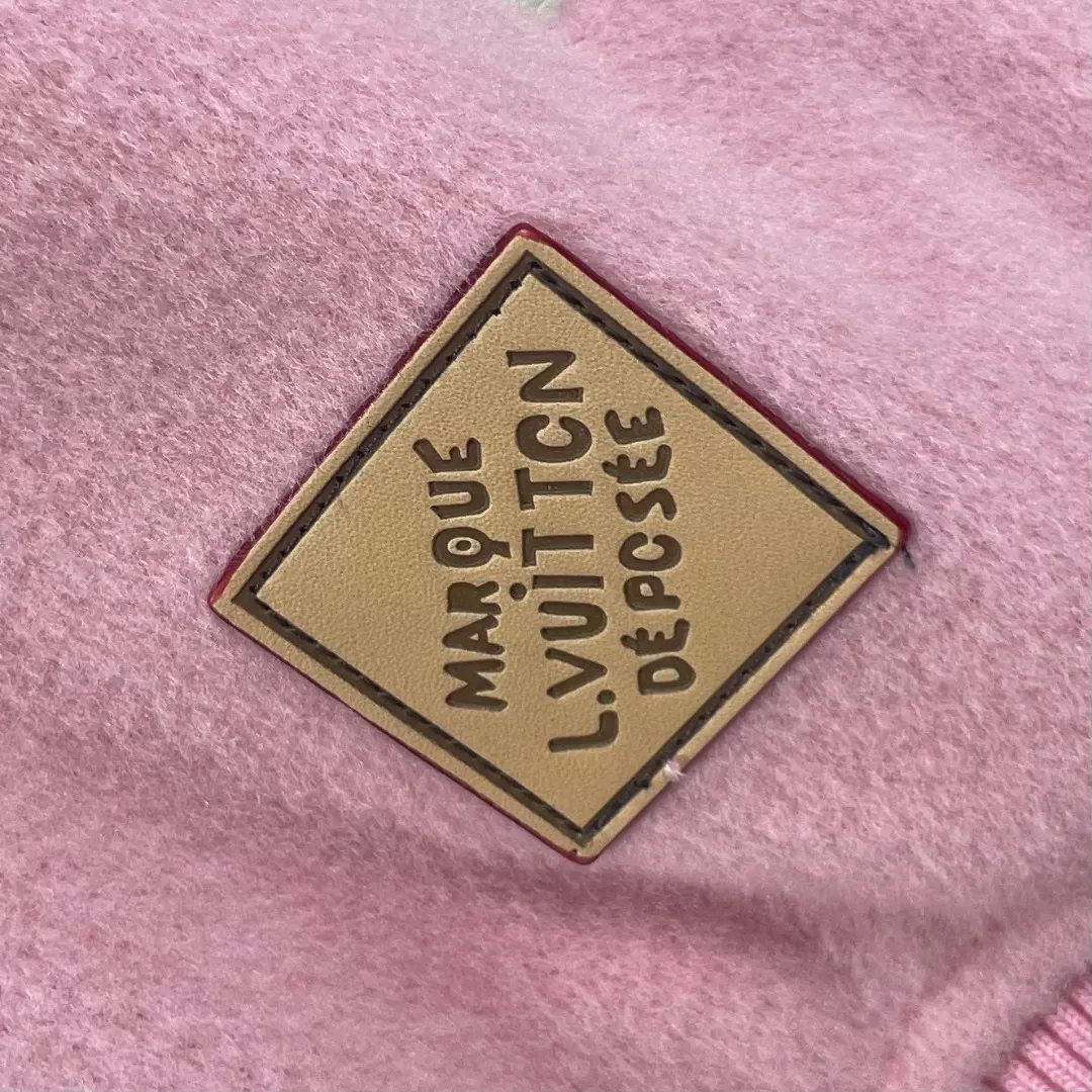 Louis Vuitton x Nigo Wool and Leather Varsity Jacket D41023299 — view 8