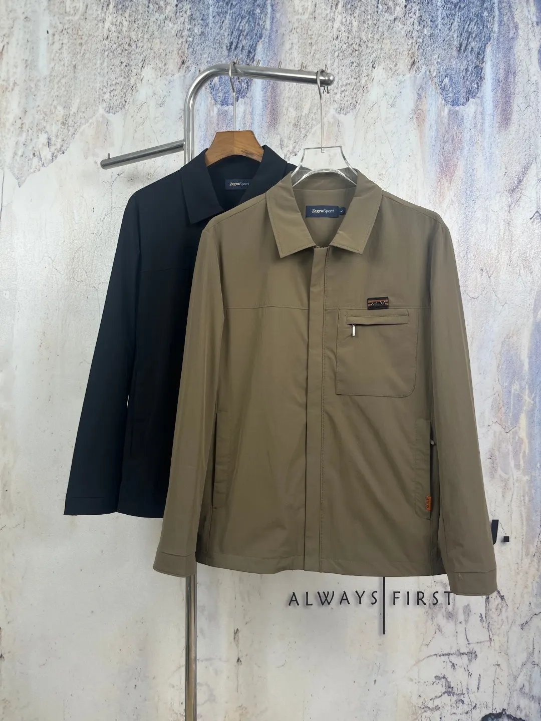 Zegna Sport Technical Zip-Up Jacket D41523305