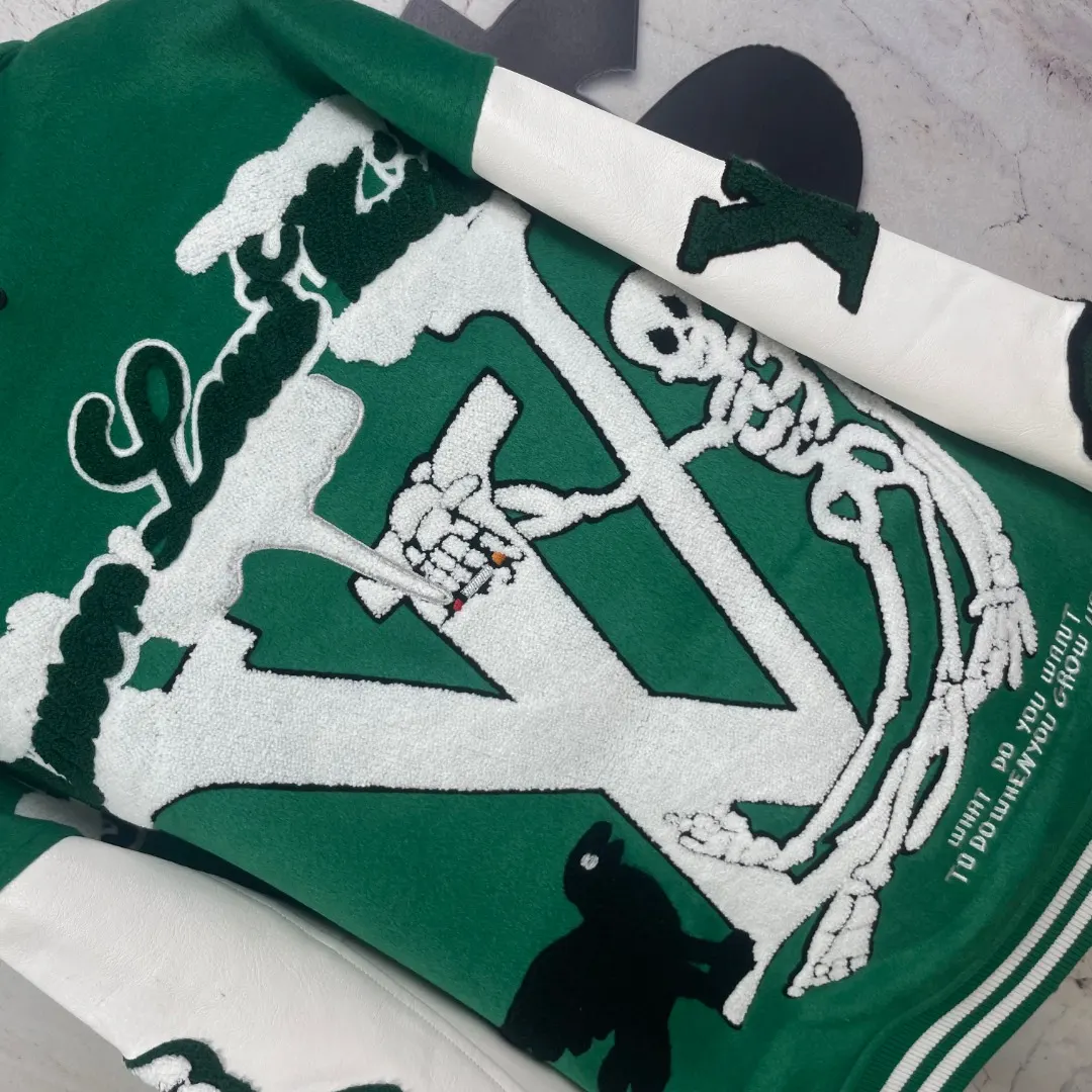 Wizard of Oz Embroidered Varsity Jacket D42023458 — view 11