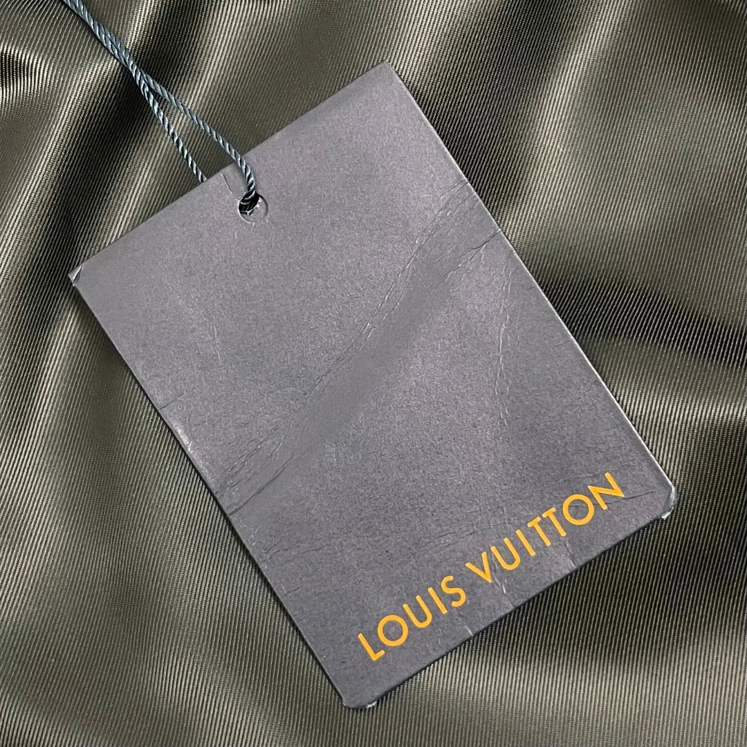 Monogram Mixed-Media Funnel-Neck Jacket D42023295 — view 12