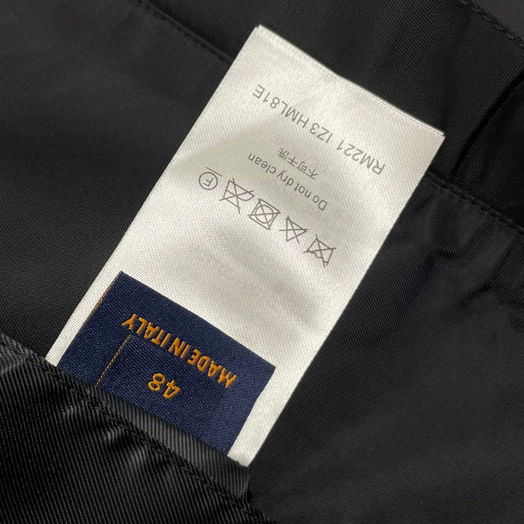 Monogram Mixed-Media Funnel-Neck Jacket D42023295 — view 13