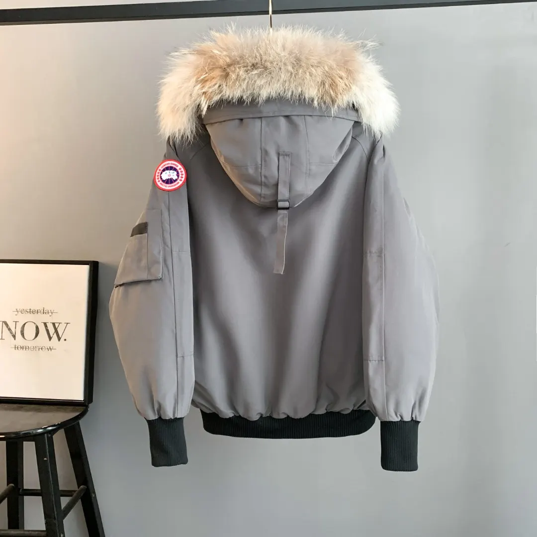 Chilliwack Fur-Trimmed Bomber Down Jacket D42023410 — view 2